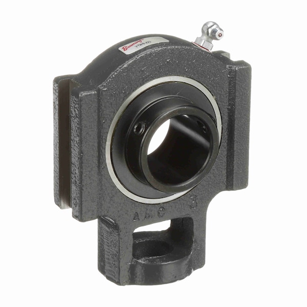 Browning Mounted Cast Iron Wide Slot Take Up Ball Bearing, 52100